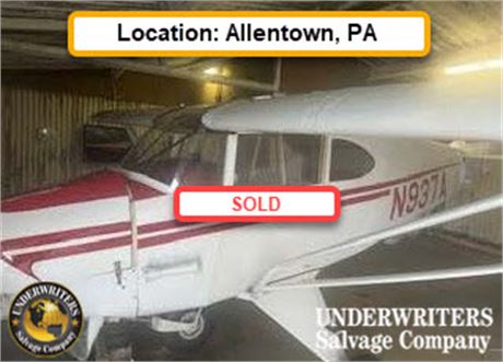 N937A - 1951 Piper PA-22 Tri-Pacer
