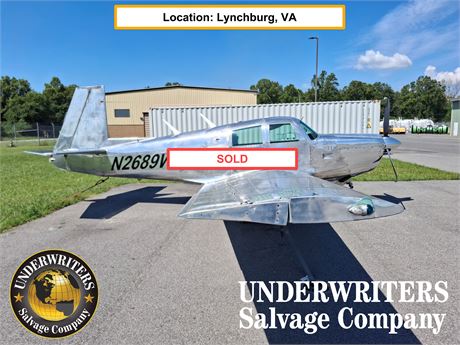 N2689W - 2689W - 1966 Mooney M20E
