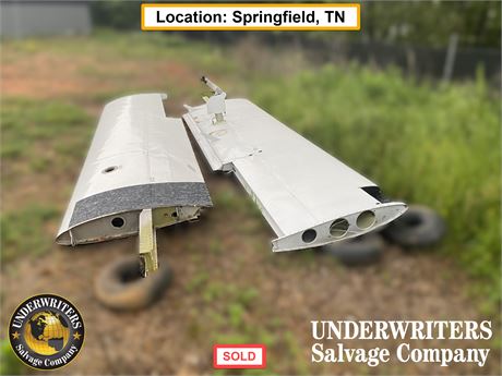 N7925L - Wings only - 1966 Beechcraft A23 24 Musketeer