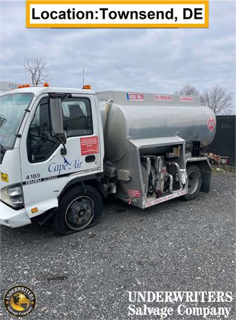 2006 Isuzu NQR Tilt Cab Refueler